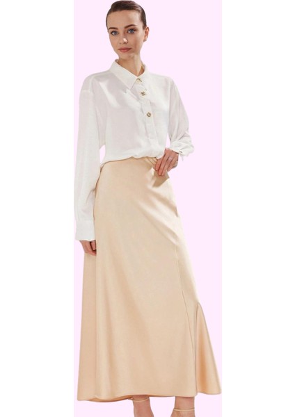 Kadın Yazlık Maxi Etek Renk A Line Şık Günlük Dayanıklı Malzeme Yaz Aylarının Vazgeçilmezi fiyatları