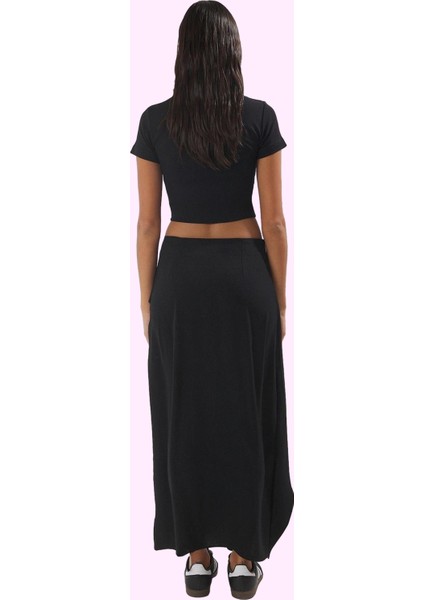 Kadın Aerobin Midi Etek Düğüm Detaylı Günlük ve Rahat Hafta Sonu Yaz Aylarının Vazgeçilmezi modelleri