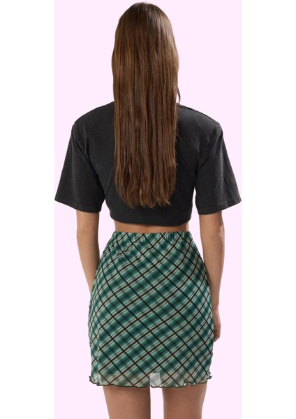 Kadın Kalem Kalıp Mini Etek Astarlı Polyester Yazlık Casual Günlük Kullanım Modern Tasarım modelleri