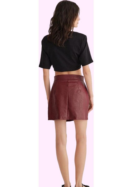 Kadın Dokuma Mini Etek Yüksek Bel A Line Kesim Şık Gece Kombinleri Yaz Aylarının Vazgeçilmezi modelleri