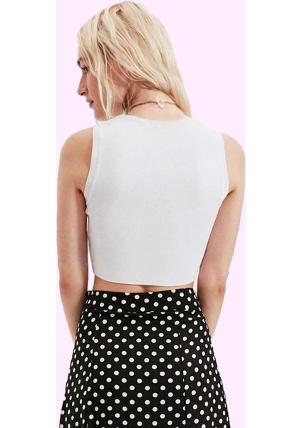 Kadın Puantiyeli A Line Midi Etek Yüksek Bel Shally Dokuma Viskoz Rahat Yazlık Günlük Kullanım modelleri