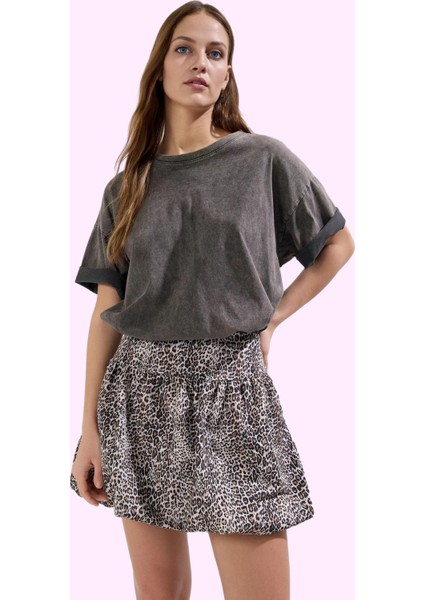 Kadın Çok Mini Dokuma Etek Balon Kesim Günlük Casual Tarz Hafta Sonu Yaz Aylarının Vazgeçilmezi fiyatları