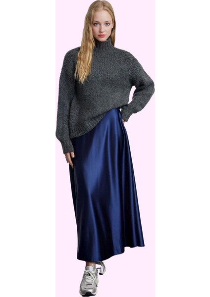 Kadın Maxi Etek Yüksek Bel A Line Kesim Polyester Yazlık Günlük Kullanım Dayanıklı Malzeme fiyatları