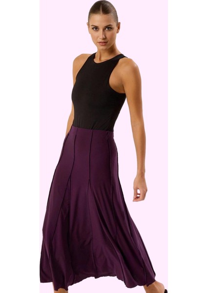 Kadın A Line Maxi Etek Esnek Rahat Günlük Kullanım Modern Tasarım Yaz Aylarının Vazgeçilmezi