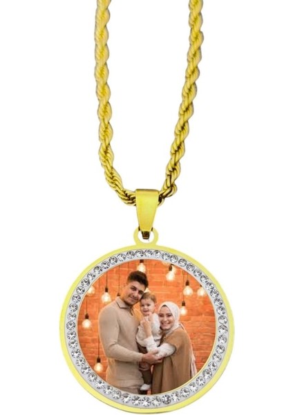 Kişiye Özel Resimli Kadın Kolye