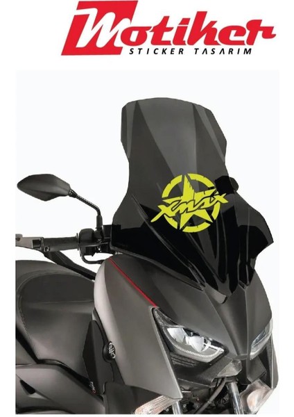 Yamaha Xmax Ön Cam Yıldız Sticker Etiket Model fırsatları