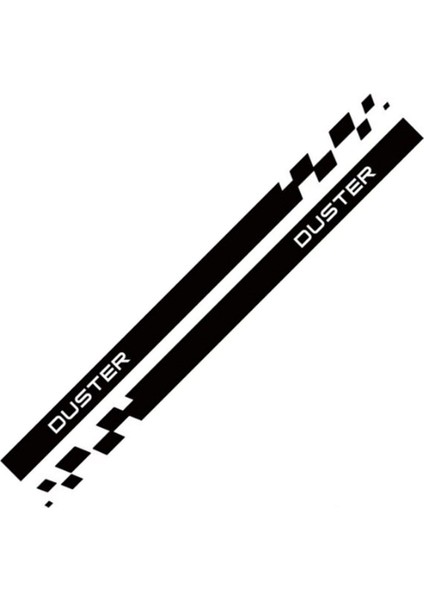 Renault Dacia Duster Yan Kapı Şerit Sticker Etiket Modeli fiyatları