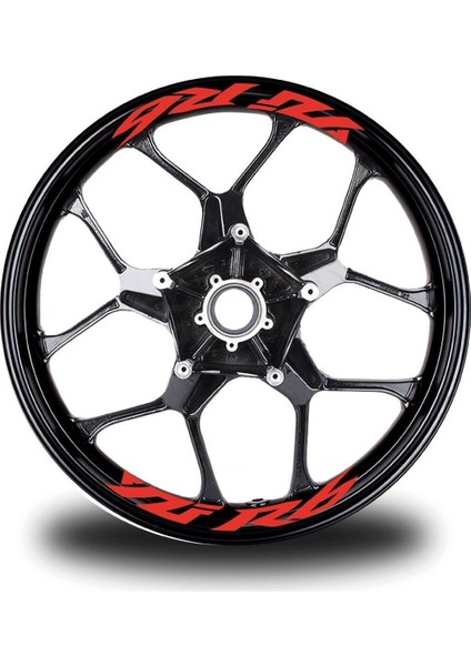 Hg Yzf R6 Yazılı 8li Jant Içi Yazı Sticker Etiket modelleri