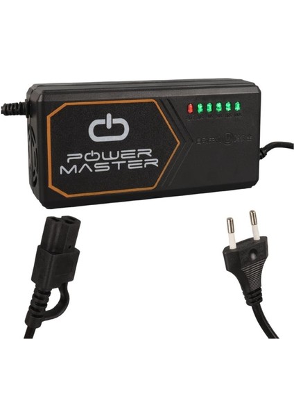 60V ELEKTRİKLİ BİSİKLET ŞARJ REDRESÖRÜ (AKÜ ŞARJ CİHAZI) OTOMATİK 2 A (17 AH-24 AH)