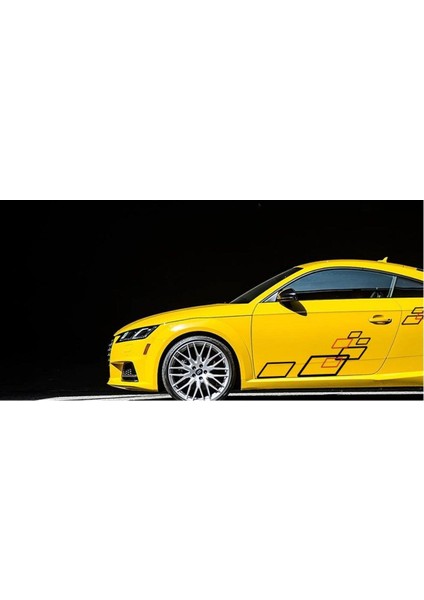 Yan Kapı Kare Desenli Şerit Sticker Etiket Modeli fiyatları