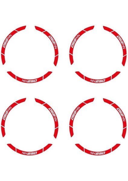 Neon Turuncu Cf Moto 250 Nk Geniş Jant Sticker Etiket Modeli fırsatları