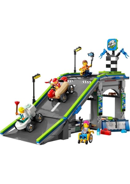LEGO City Senin Kuralların: Yarış Arabası Rampa Parçası
