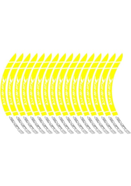 Bajaj Dominar 250 Dış Jant Şeridi Motosiklet Sticker Etiket Modeli modelleri