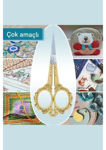 Söz Nişan Makası Altın Renk Kurdale Makası modelleri