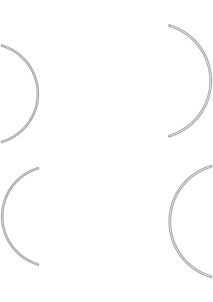 Honda X-Adv Yarım Jant Sticker Modeli - Beyaz fiyatları