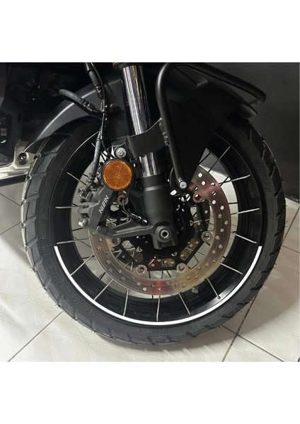 Honda X-Adv Yarım Jant Sticker Modeli - Beyaz modelleri
