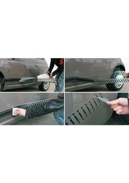 Fiat Fiorino Yan Kapı Şerit Sticker Etiket Modeli indirimleri