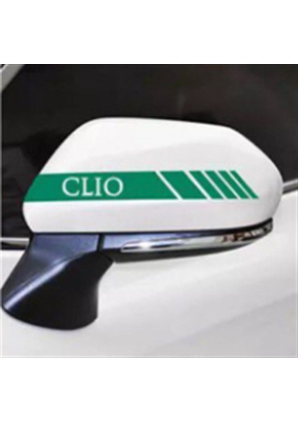 Renaul Clio Ayna Sticker Etiket Modeli modelleri