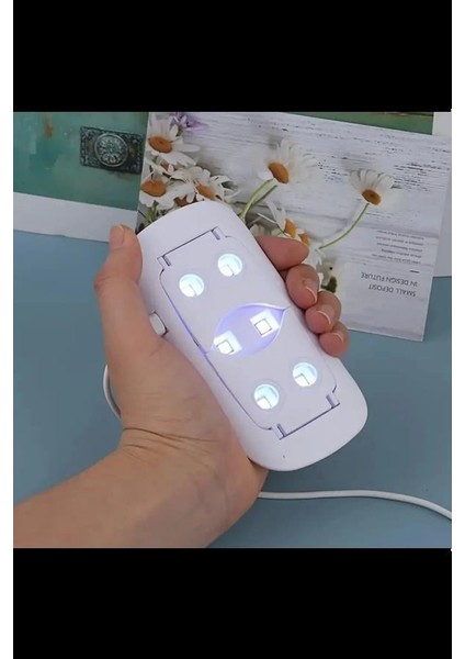 Sun Mini Uv LED 6 Ledli Tırnak Kalıcı Oje Kurutucu USB modelleri