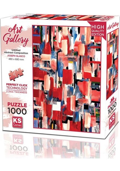 Ks Games Untitled Abstract Composition Puzzle 1000 Parça 20664