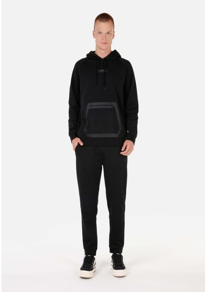 Regular Fit Erkek Siyah Sweatshirt modelleri
