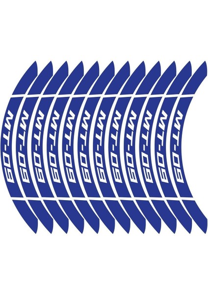 Yamaha mt 09 Iç Dış Jant Sticker