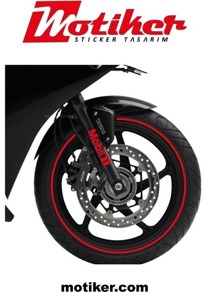 Yamaha mt 25 Neon Yeşil Takım Sticker ve Jant Sticker Modeli