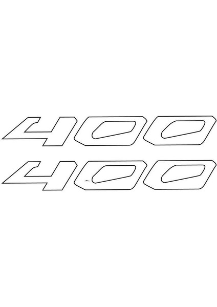 Bajaj Dominar Beyaz 400 Yazı Sticker Etiket Modeli indirimleri