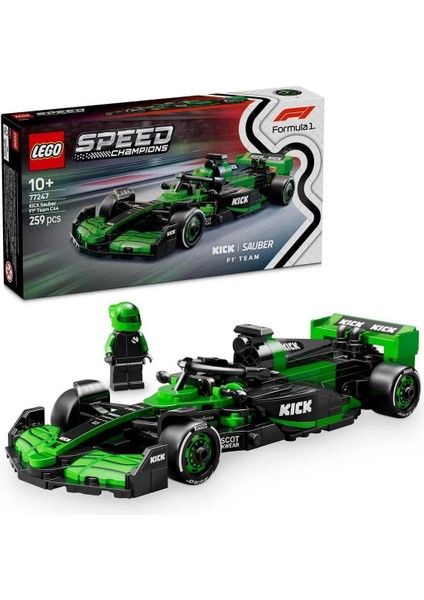 LEGO Speed Champions Kıck Sauber F1 Team C44 Yarış Arabası 77247