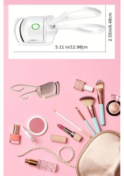 Şarjlı Isıtmalı Elektrikli Kirpik Kıvırıcı 2 Modlu Sıcak Soğuk Kirpik Kıvırma fiyatları