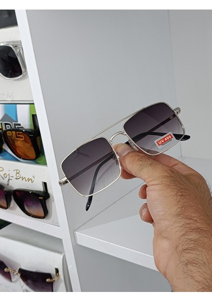 Kare Erkek Güneş Gözlüğü Siyah fırsatları