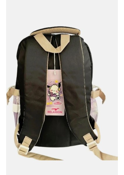 Relaxion Kore Tarzı Unisex Çocuk Üçlü Set Ilkokul Sırt Çantası