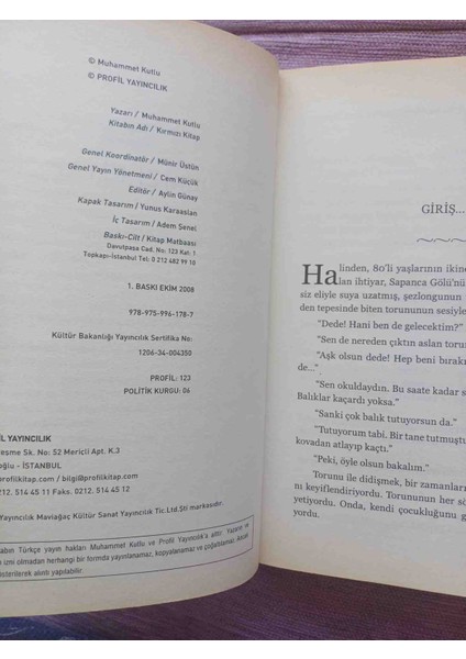 Kırmızı Kıtap Muhammet Kutlu 2008 Yili 1,baski Ilk Sayfalarda Kursun Kalem Çiziği Var Onun Dışında Kondisyon Çok Iyi Durumda fırsatları