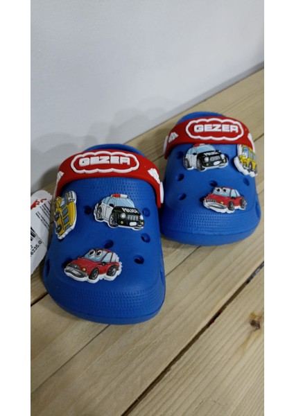 Yeni Sezon Rahat Taban Araba Figürlü Cross Erkek Çocuk Terlik