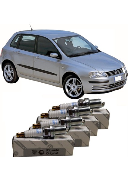 Lancia Fiat Stilo 1.6 16V Buji Seti 4 Adet Lancia