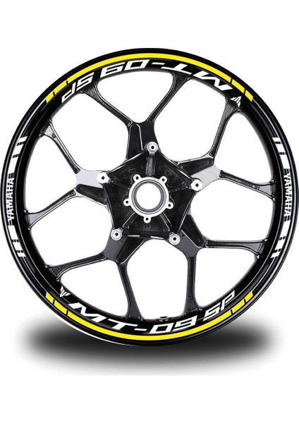 Gri Honda Rrr Takım Jant Sticker Etiket