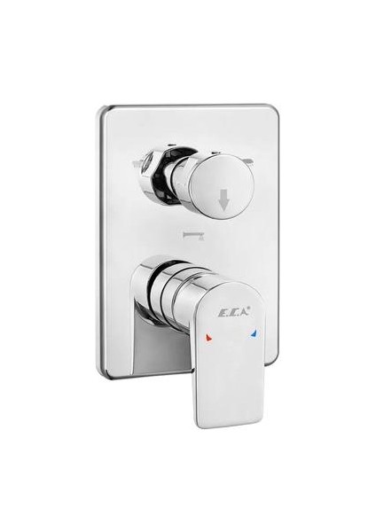 Dalia Ankastre Duş Seti - 3 Yollu / 7 Parça Set 102199771 indirimleri