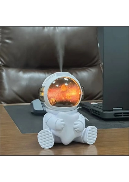 Astronot 240 ml USB Ultrasonik Oda ve Araba Hava Nemlendirici Buhar Makinesi Aroma Difizörü