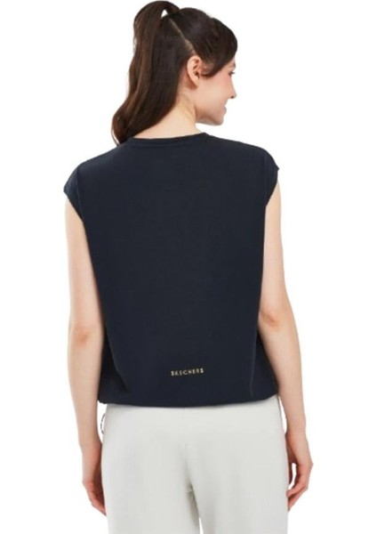 Soft Touch W Tank T-Shirt S241128-001 Siyah Tişört modelleri