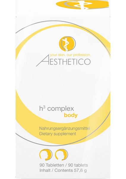 H³ Complex Tabletten, Saç ve Cilt Için Vitamin Takviyesi, Vegan Formül fiyatları