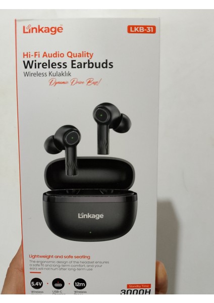 LKB31 Bluetooth Wireless Kulaklık 3000 Saat