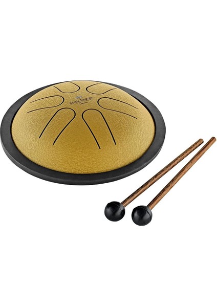 6" Tongue Drum H Majör, Meditasyon & Yoga Için Çelik Davul, Çanta & Tokmak