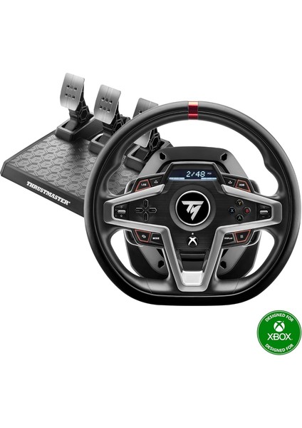 T248 Force Feedback Yarış Direksiyonu ve Pedal Seti + TH8S Vites Kolu Xbox