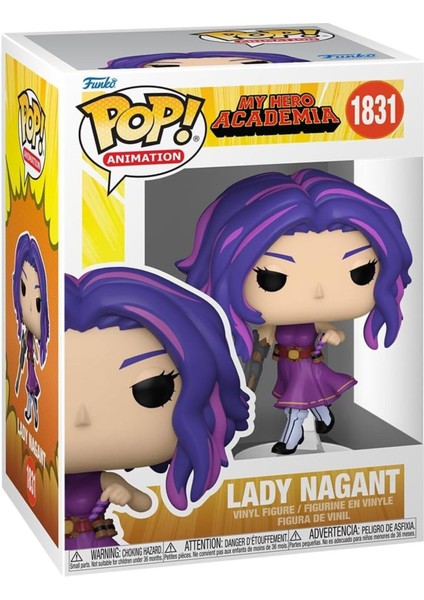 Pop! Animasyon: Mha, Lady Nagant My Hero Academy Vinil Koleksiyon Figürü