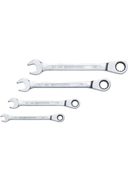 Izeltaş Cırcır Kombine Anahtar Takımı 4 Parça - 13000 005343