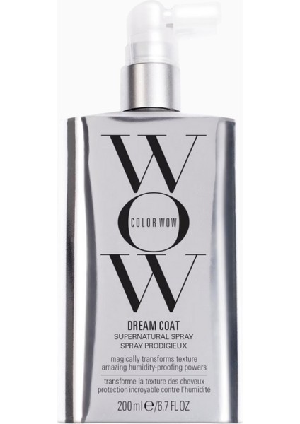 Dream Coat Supernatural Spray, Hitzeschutz & Uv-Koruma, Parabenfrei, Vegan
