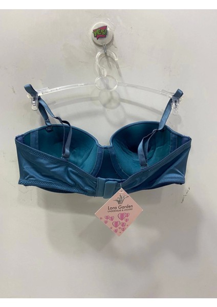 Kadın Destekli Balenli Lotus Sütyen – Petrol Yeşili fiyatları
