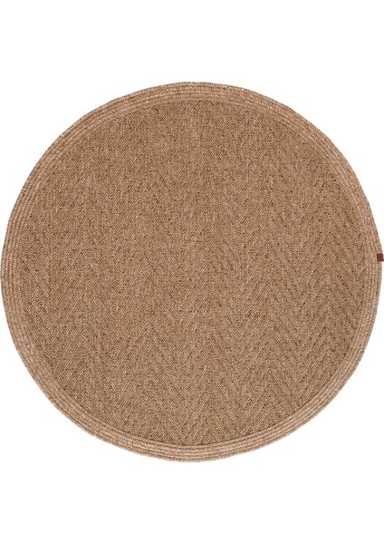 Jüt Tabanlı Hasır Dokuma Örme Bohem Halı Kilim