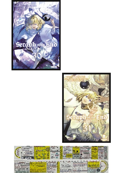Seraph Of The End 30-31. Ciltler Manga Seti + Mat. Öğreten Cetvel