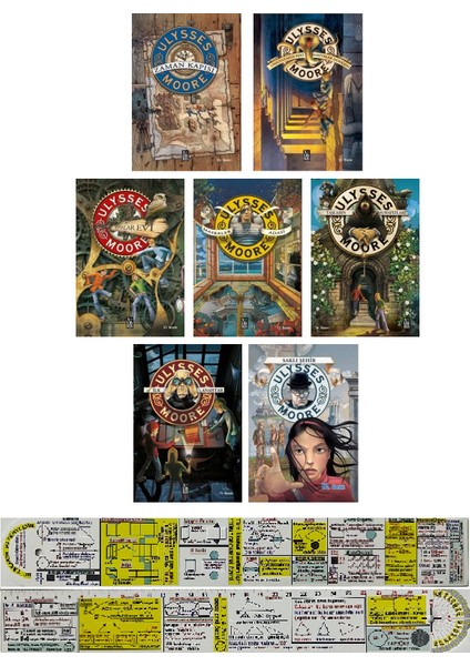 Ulysses Moore 7 Kitap Set + Mat. Öğreten Cetvel